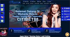 Desktop Screenshot of citibet88.biz